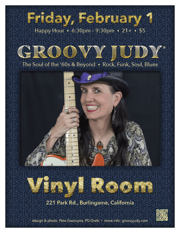The Groovy Judy Band Live at Vynil Room