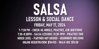 Salsa Lessons with Ava & Rodolfo - Friday, May 17, 2024